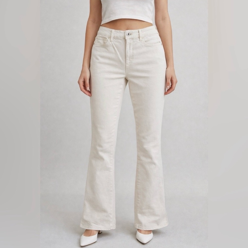 J. Jill Women's Off White Jeans